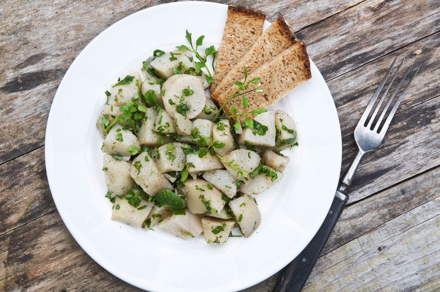 Topinambur-Salat | Bärenfeuer Kochschule Topinambur-Salat | Bärenfeuer Kochschule